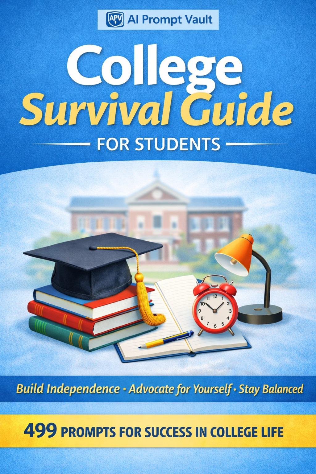 499 ChatGPT AI Prompts for College Survival, Student Success & Confidence