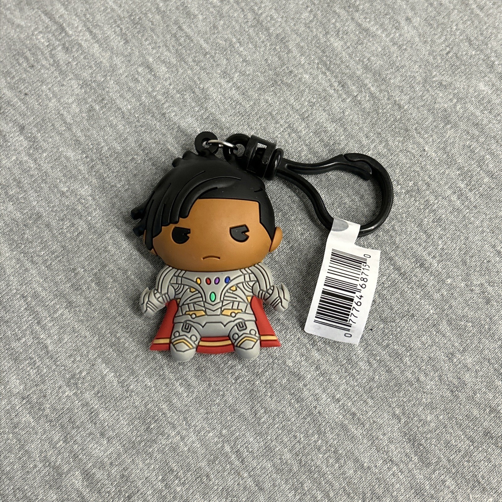 Marvel What IF...? 3D Figural Bag Clip KeyChain - Killmonger Exclusive