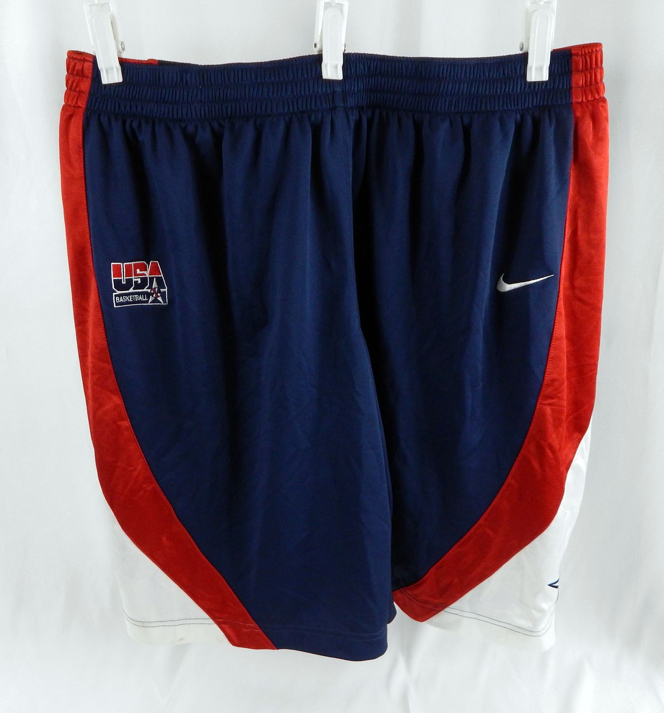 2009-10 Team USA Basketball Game Issued Navy Basketball Shorts Size 44 73
