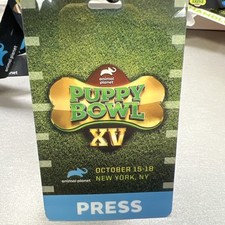 Animal Planet Puppy Bowl XV Press Tag
