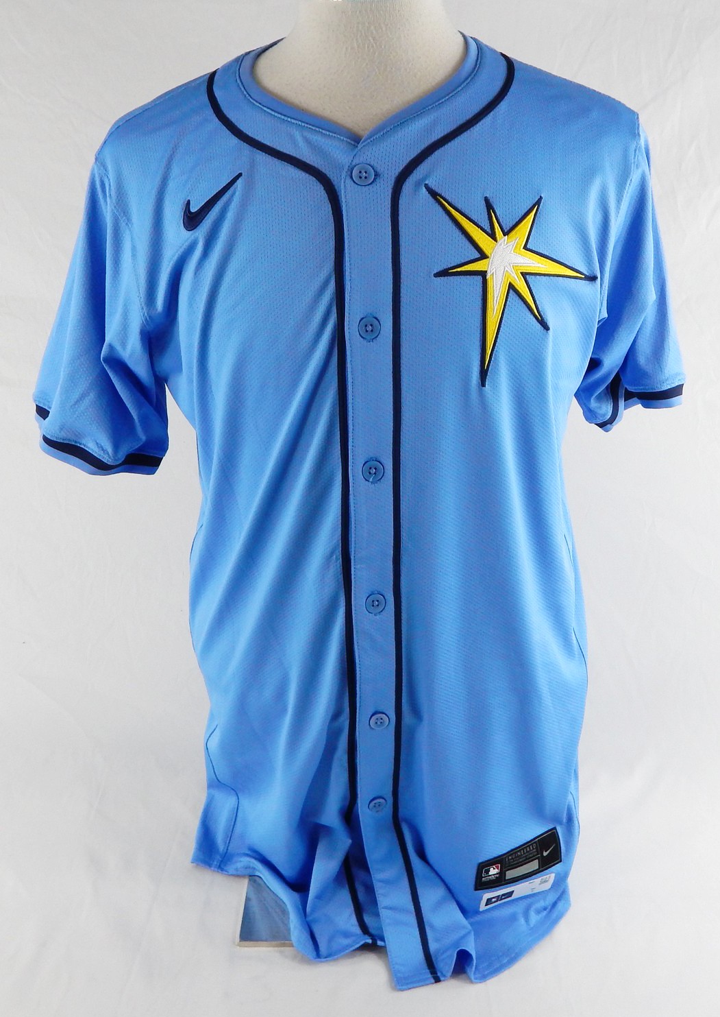 2024 Tampa Bay Rays Antonio Jimenez #88 Game Used Blue Jersey 42 049