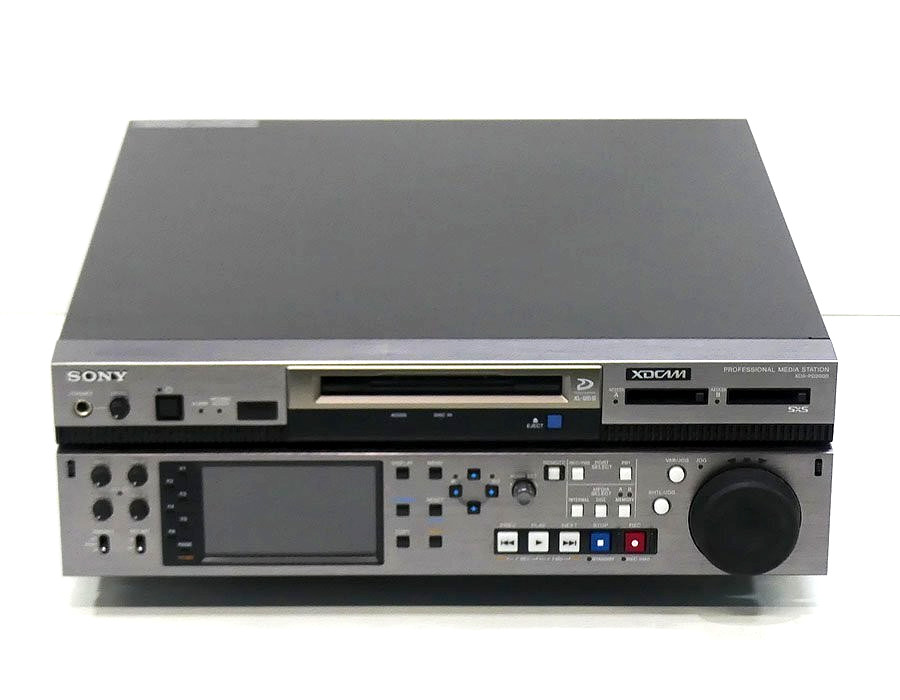 Sony XDS-PD2000 XDCAM Deck XAVC XDBK-106 108 109 SSD Support Linear Edit