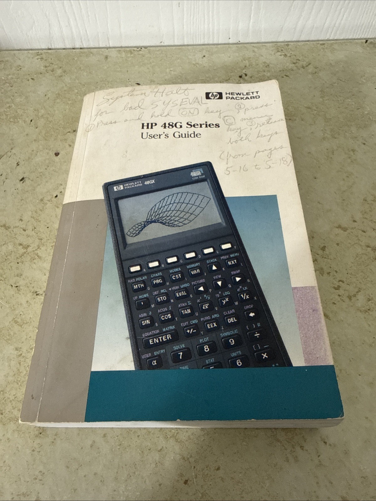 Hewlett Packard HP 48G Series Graphing Calculator User’s Guide