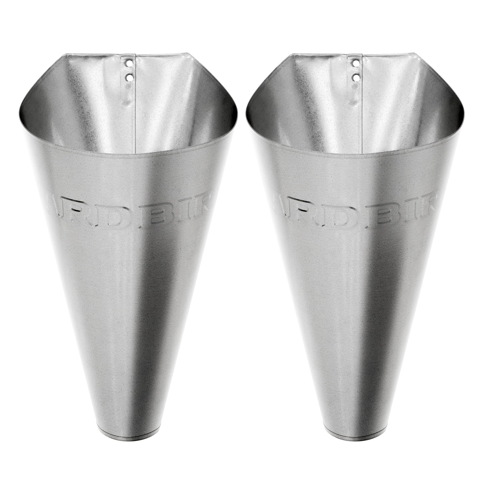 Yardbird Medium Poultry Restraining Cones 2-Pack Galvanized Steel for 8 lb Bird