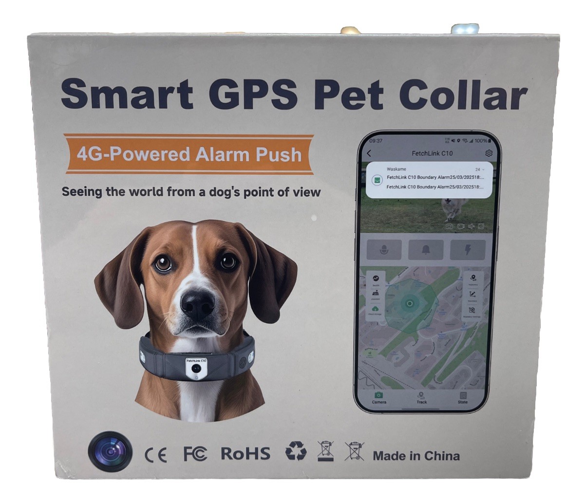 Smart Gps Pet Collar Fetchlink c10