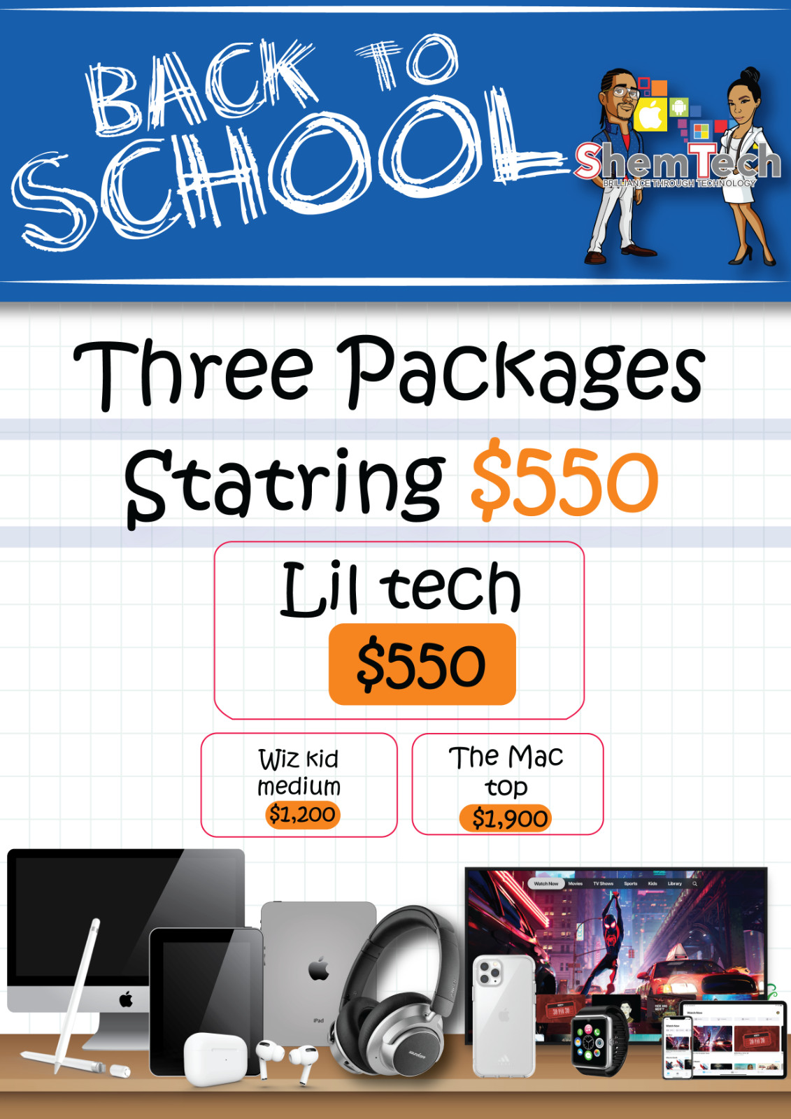 Back to School Flyer Design Service