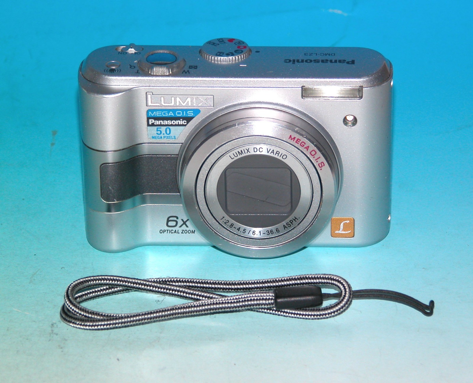 Panasonic LUMIX DMC-LZ3 5.0MP Digital Camera - Silver #2766