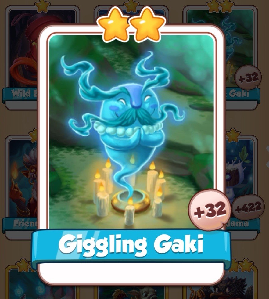 coin master Giggling Gaki card
