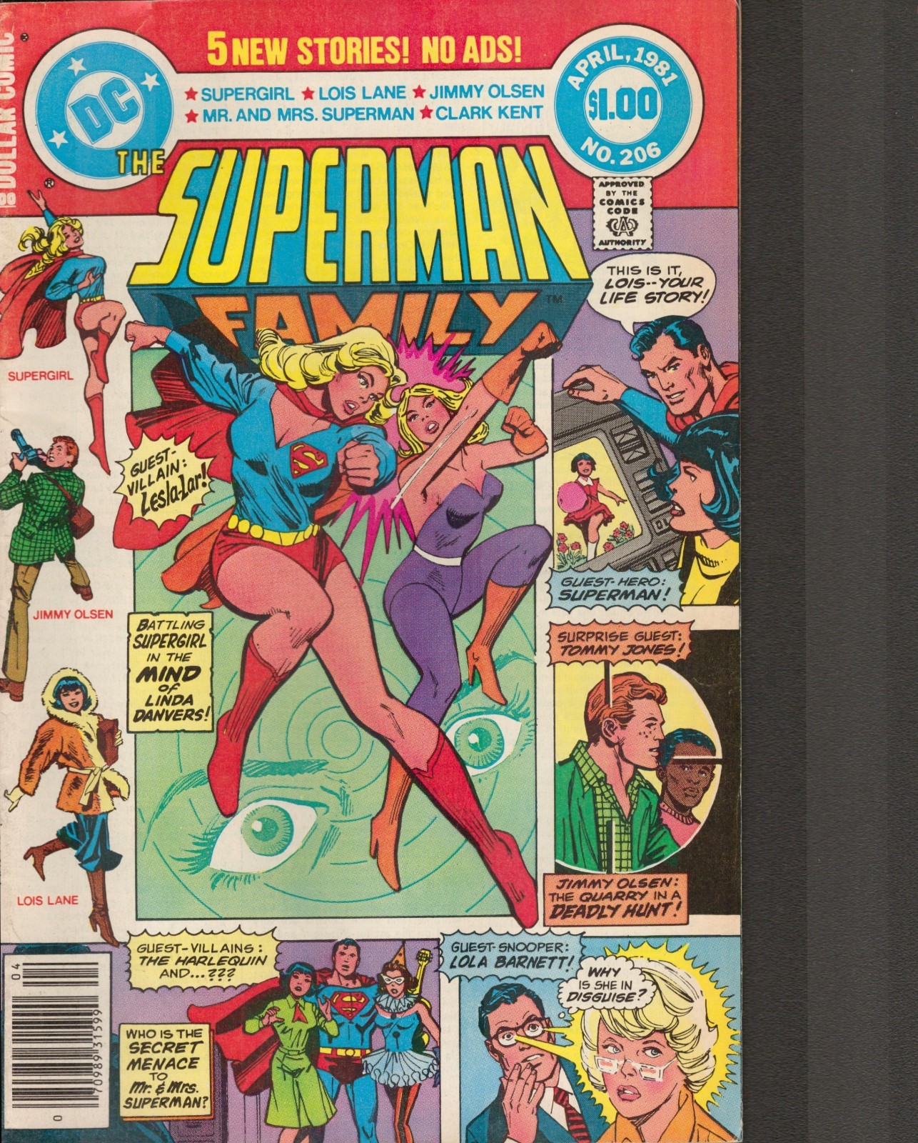 52977: DC Comics THE SUPERMAN FAMILY #206 F Grade