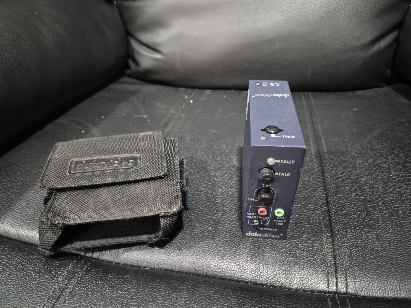 DataVideo ITC-100SL Additional Belt Pack for ITC-100, inc 20M cable, 1 x Tally L