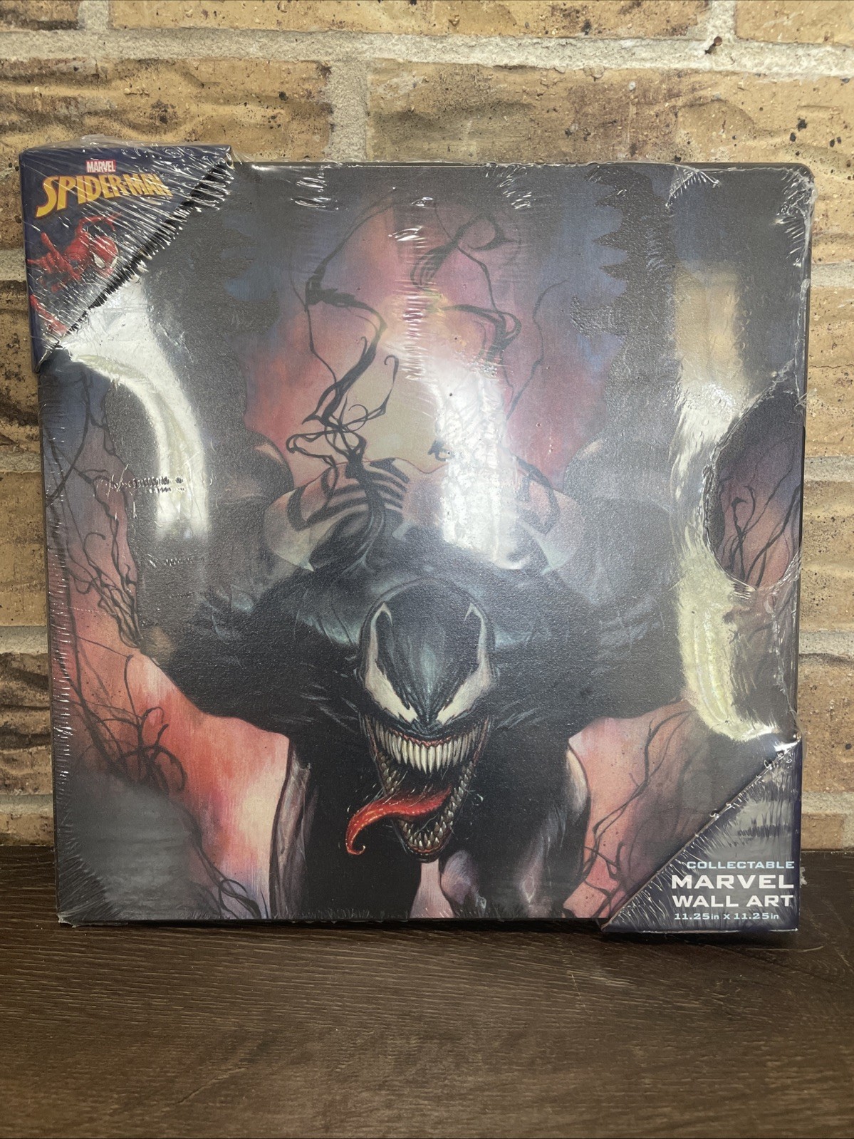 Collectible Venom Marvel Wall Art 11.25x11.25in  Marvel Spiderman