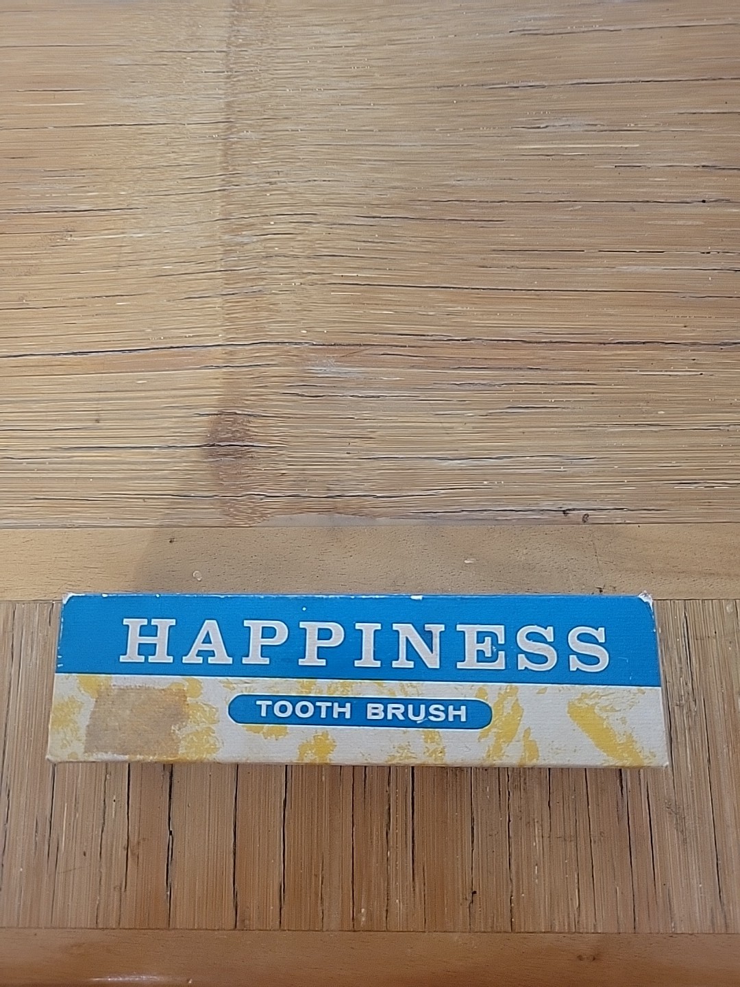 Vintage Adult Novelty Naughty Woman Breast Toothbrush Plastic Toy Box Happiness