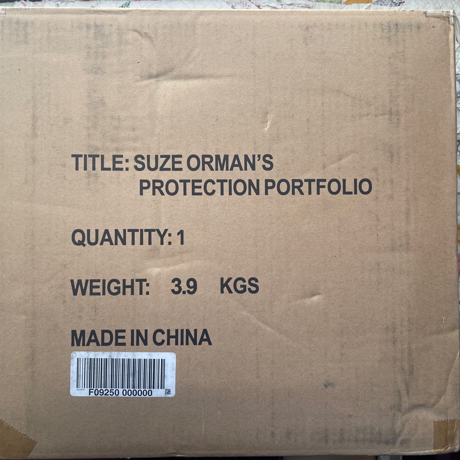 Suze Orman Protection Portfolio Financial Organizer Kit New Sealed