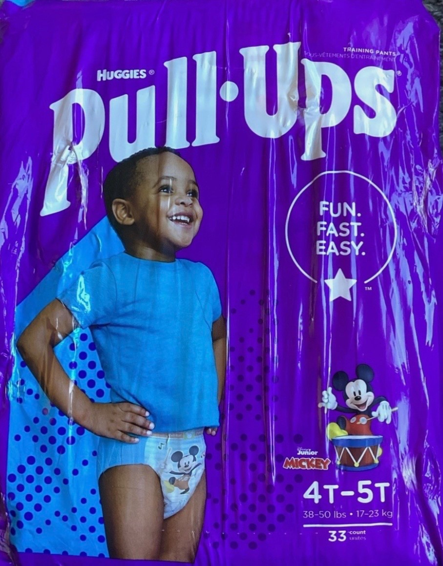 Huggies Pull Ups 4t-5t 33 count 38-50 Lbs Disney Mickey
