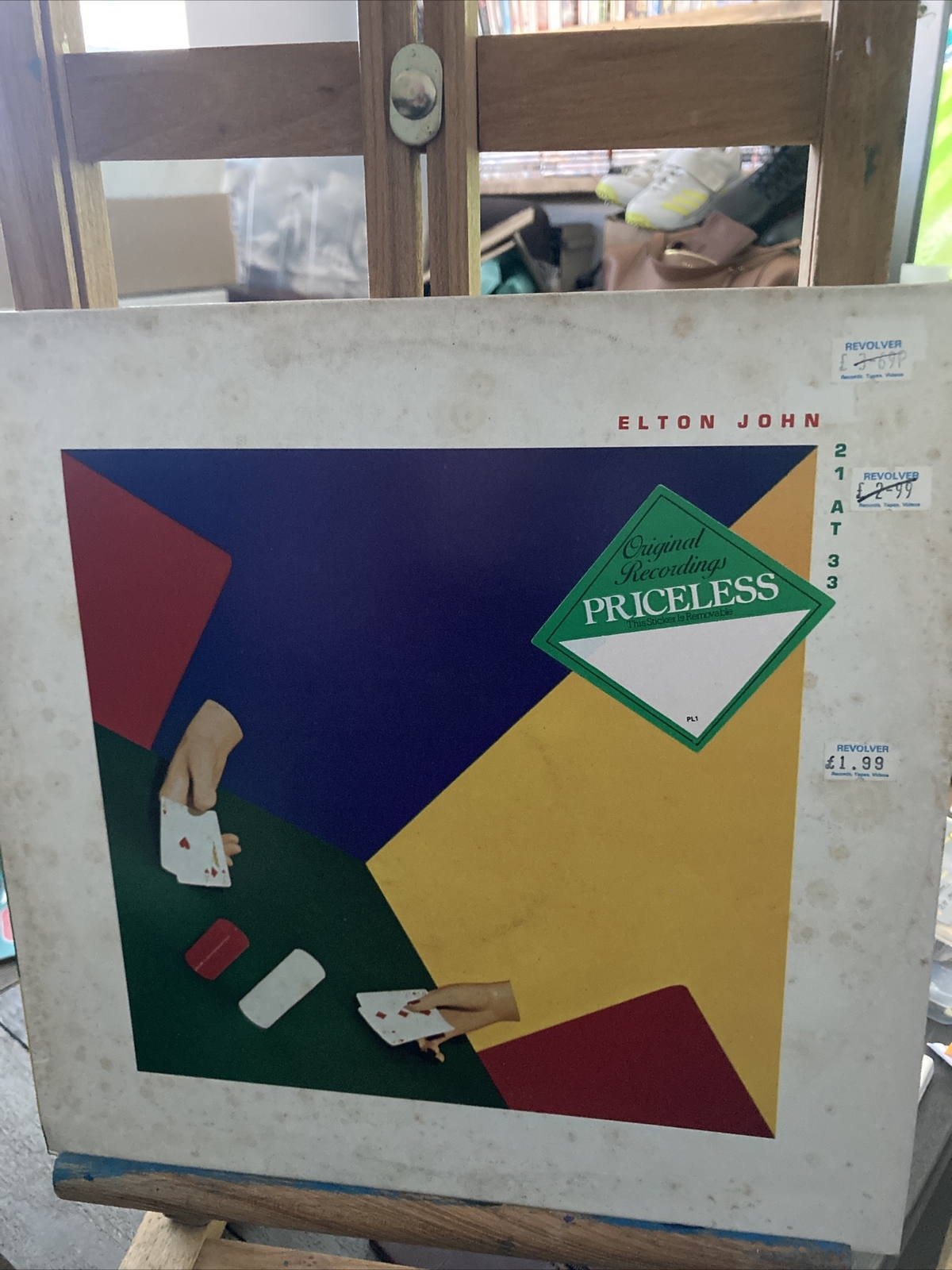 ELTON JOHN 21 At 33 LP MCA (USA) VG/VG 1980 & Inner Sleeve