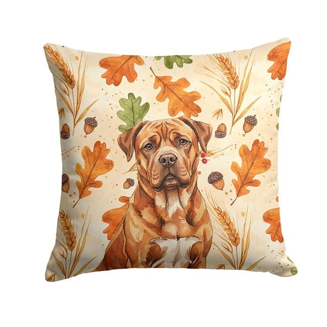Carolines Treasures WDK7813PW1414 14 x 14 in. Mahogany Dogue de Bordeaux Heir...