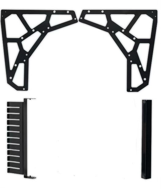 Moog 3 Tier Rack with Cable Holder (for Mother 32, DFAM, Subharmonicon, etc)