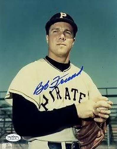 Bob Friend Pirates Signed Jsa Cert Sticker 8x10 Photo Autograph Authentic 