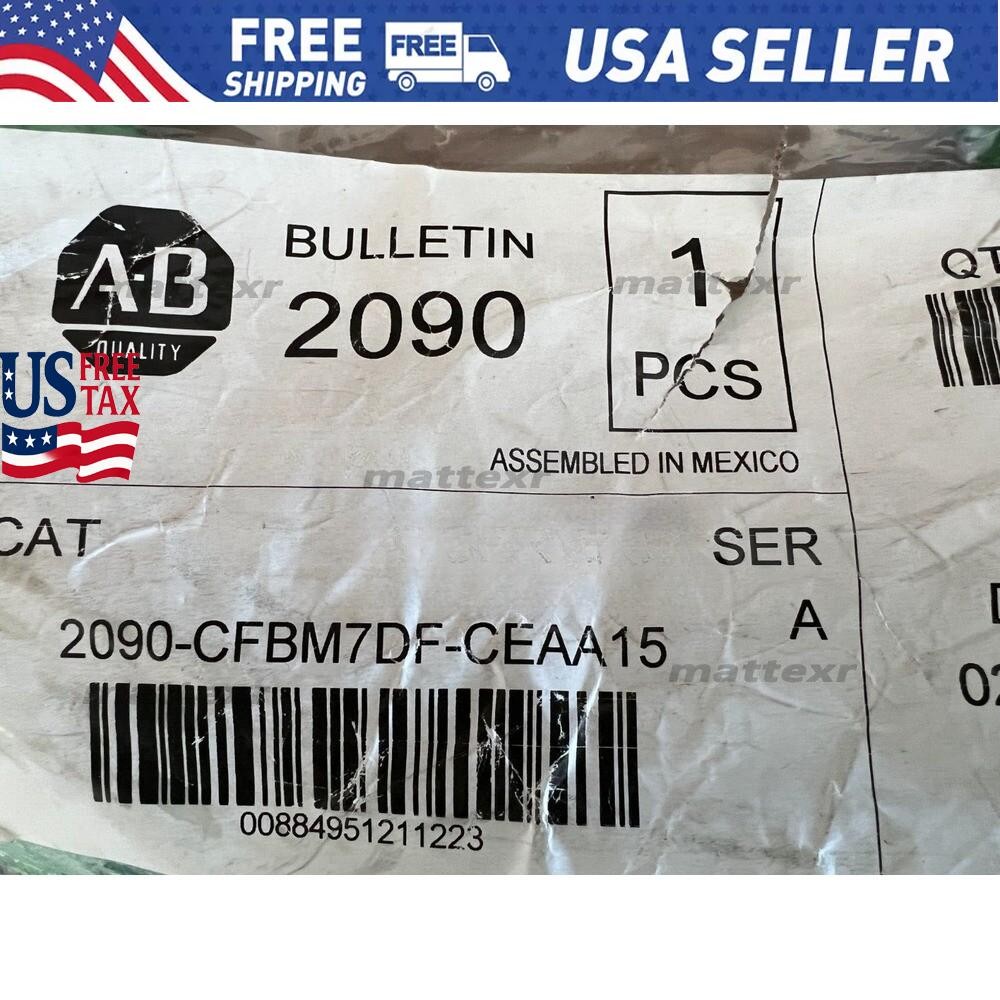 1PCS NEW AB FOR Servo Motor Feedback Cable 2090-CFBM7DF-CEAA15 US Free Tax