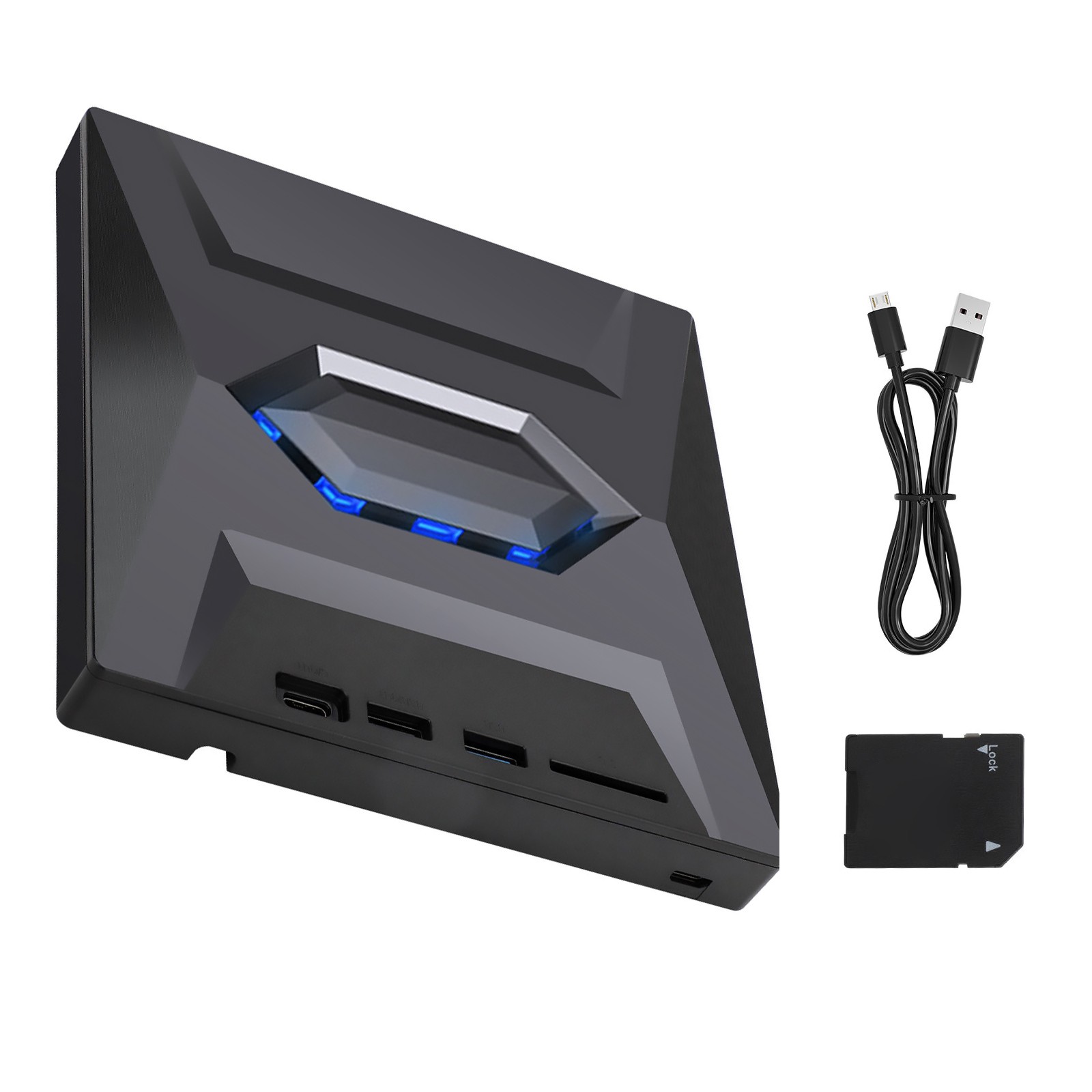 New 5 in1 USB 3.0 External CD DVD Drive Player Burner Writer For Laptop Desktop