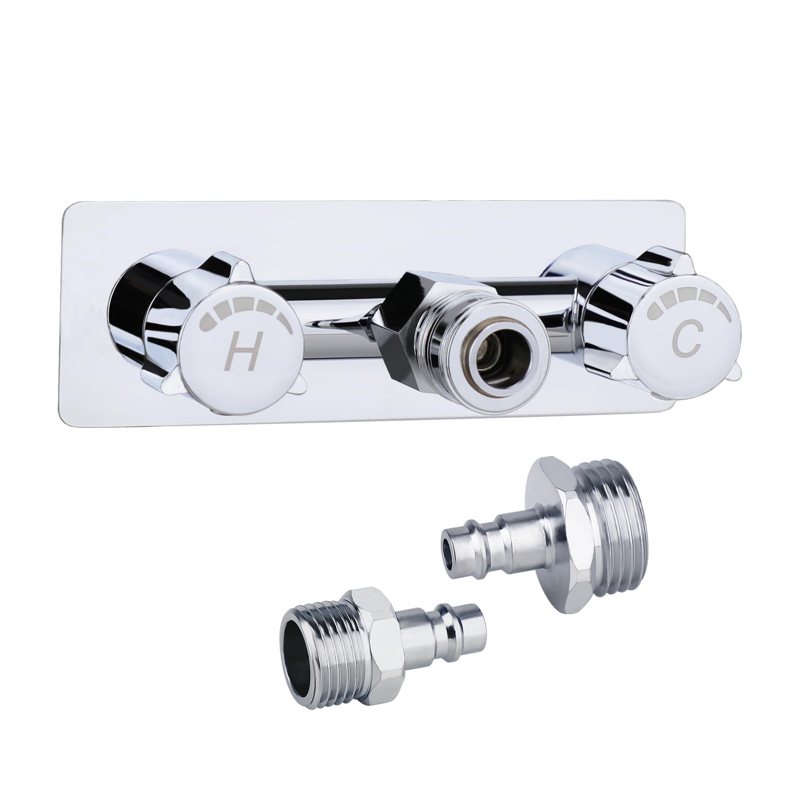 All Metal RV Exterior Shower Faucet,4RV Shower Faucet Replacement,RV Outside Sho