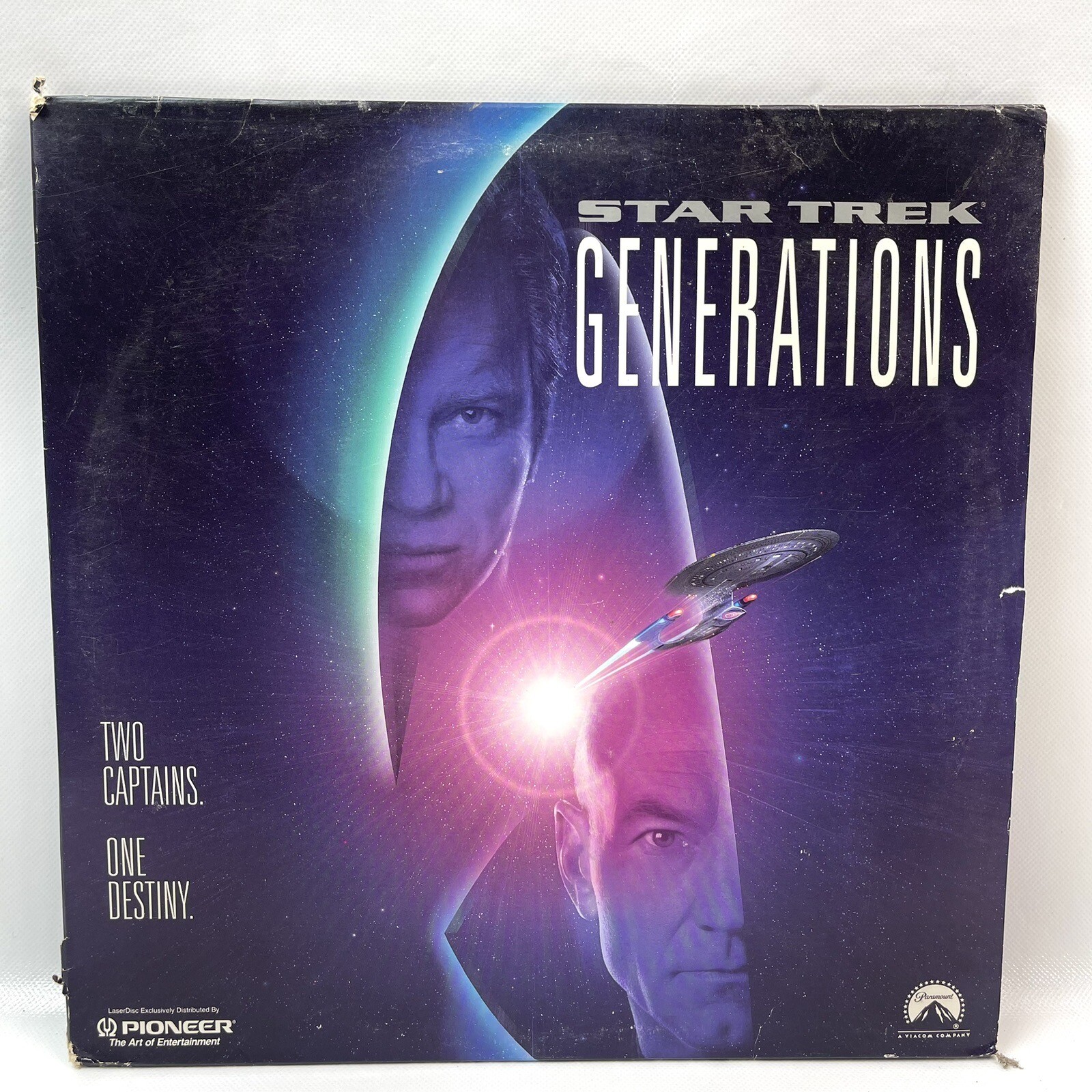 Star Trek Generation Movie Laser Disc By Pioneer 1995 Digital Sound