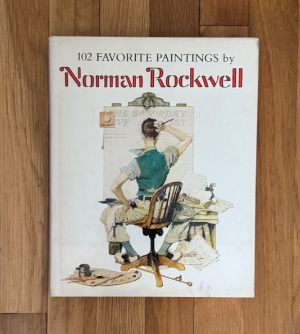NORMAN ROCKWELL BOOKS; 102 FAVORITE PAINTINGS, 1978