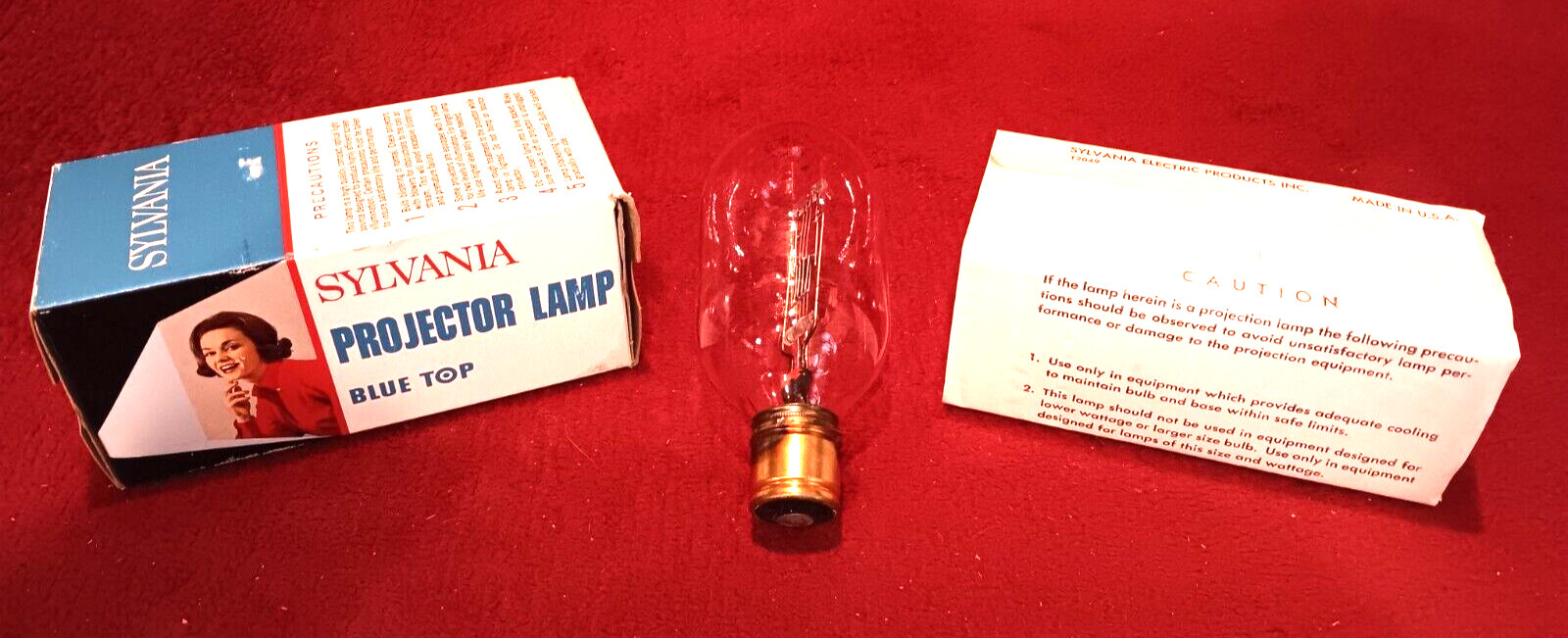 SYLVANIA DRS Projector Lamp Blue Top 1000W 125V  NEW Open Box