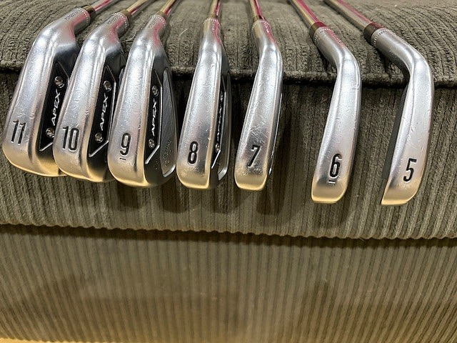Callaway Apex CB ’24 Forged Iron Set 5–11 | Dynamic Gold Mid 115 Stiff | RH |