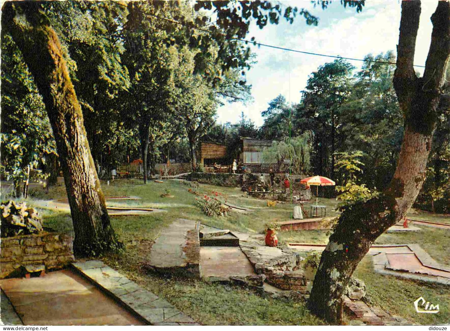 Postcard - Sports - Golf - Châtillon-sur-Seine - Miniature Golf - Den Card