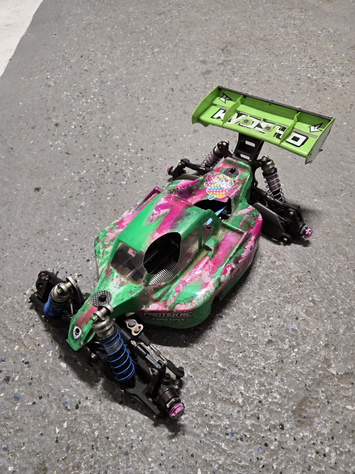 kyosho mp10 1:8 buggy  electric. 