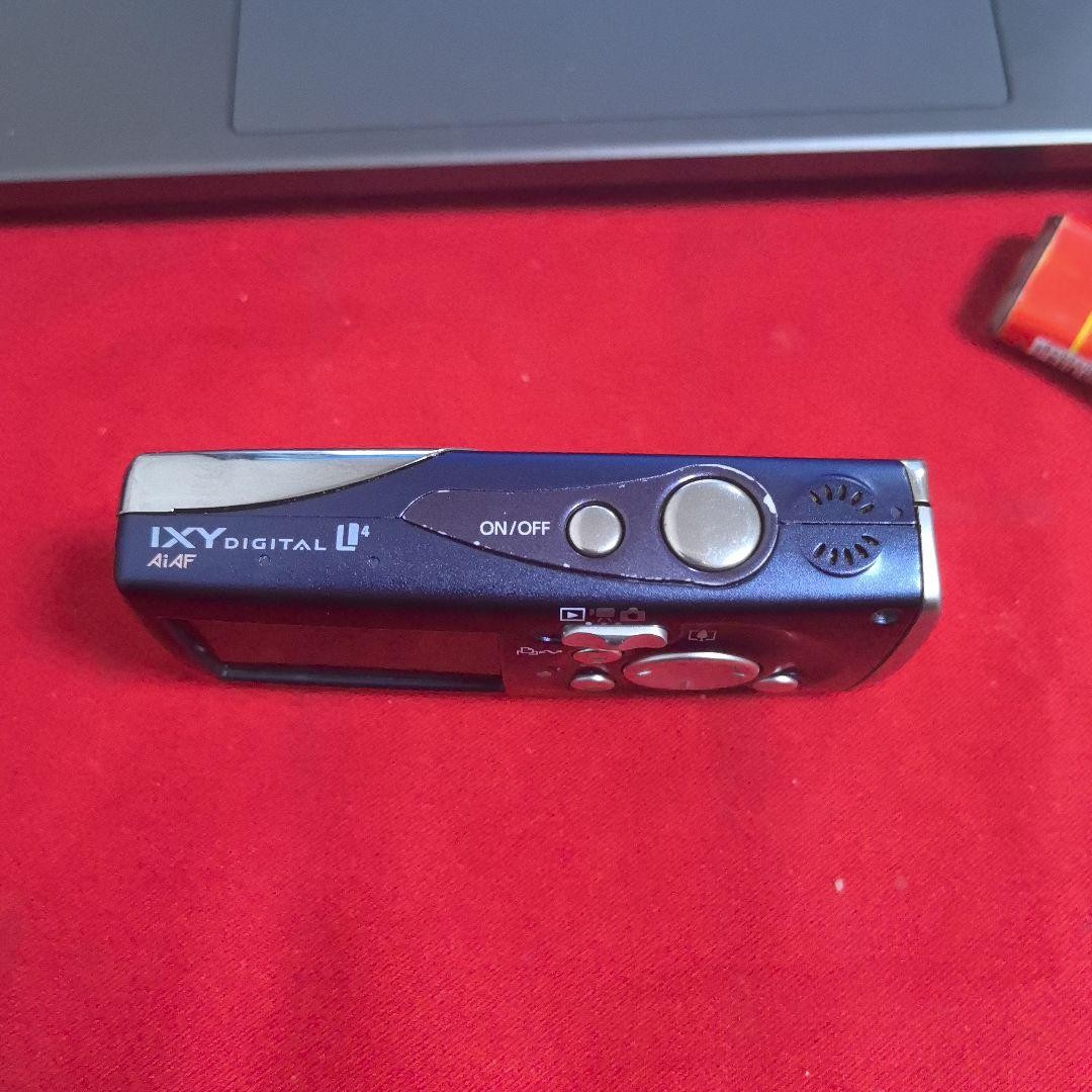 Canon IXY DIGITAL L4 Compact Digital Camera Dark Blue Excellent Condition