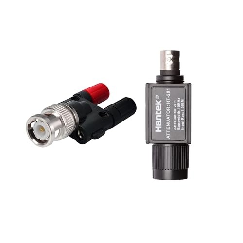  Oscilloscope Accessory Set 20:1 Attenuator with BNC to 4 mm Banana HT201+HT311