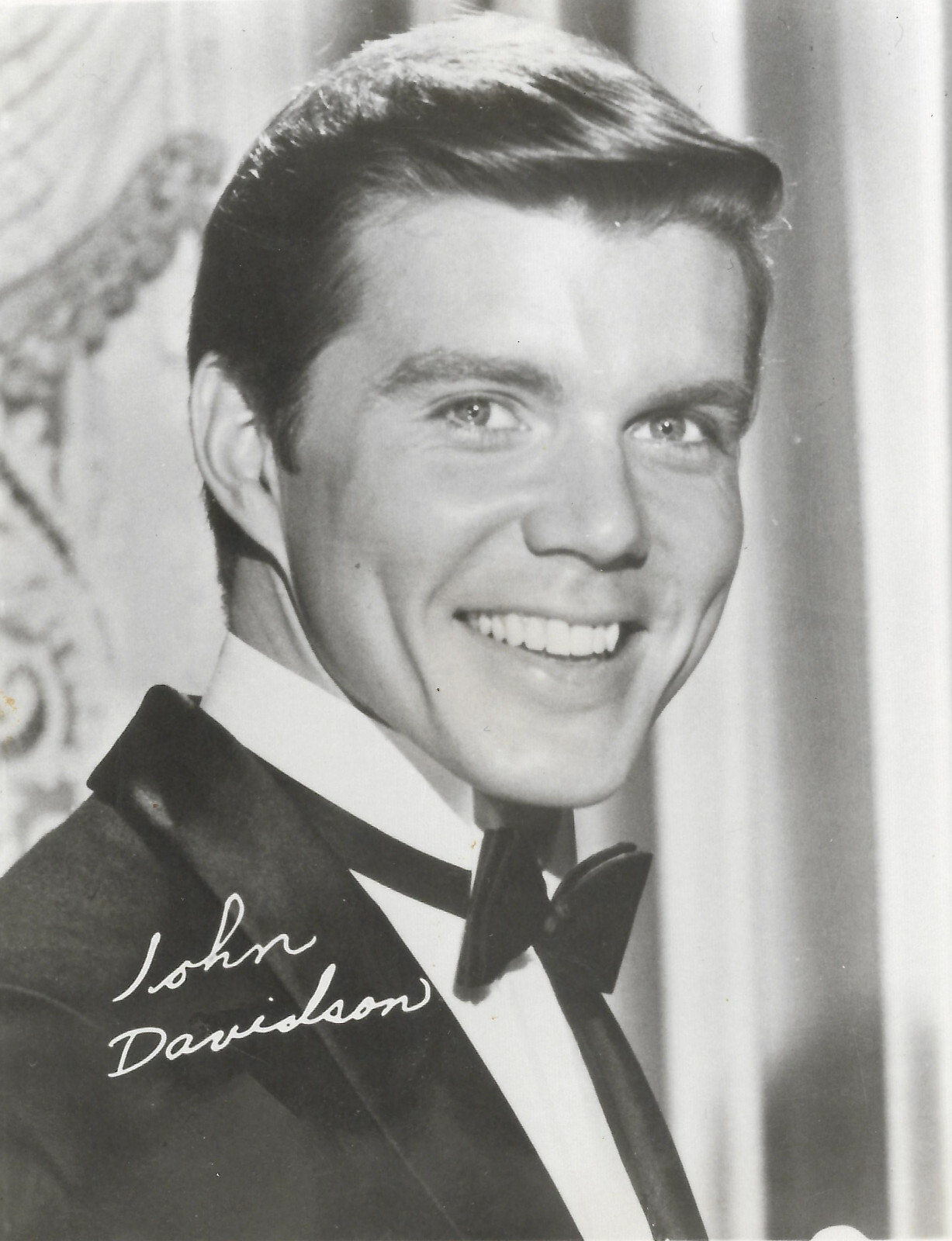 Vintage JOHN DAVIDSON 4" X 5" Promotional Photo S2