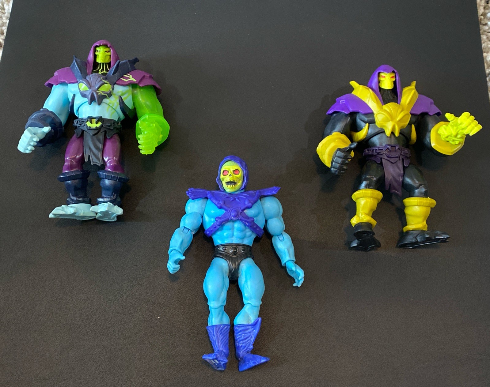 Masters of the Universe Skeletor - Lot Origins & Revelation Variants 3 Figures