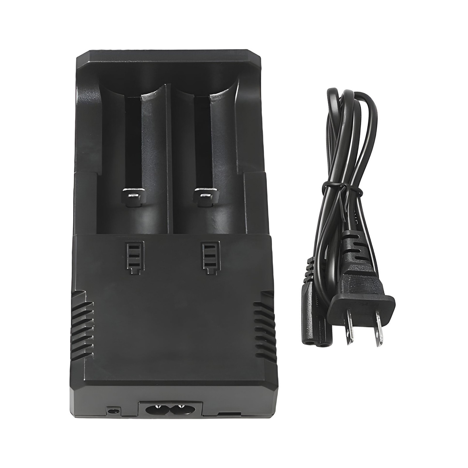 Dual-Slot Control Universal Smart Charger for Lithium-ion IMR Battery Cell 26650