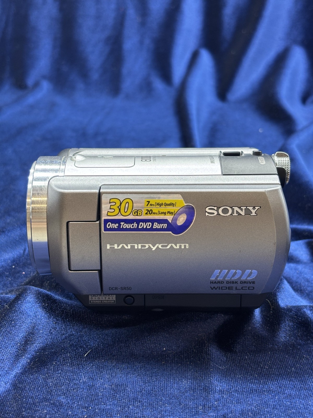 Sony Handycam DCR-SR50/ Camera Only/ Works