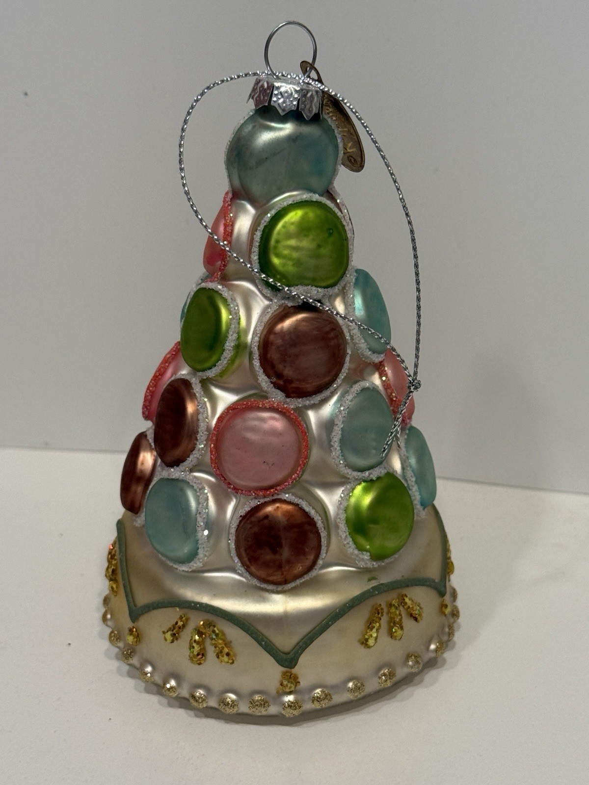 Katherine’s Collection Macaroon Pastel Colors Christmas Tree Ornament W/Tag