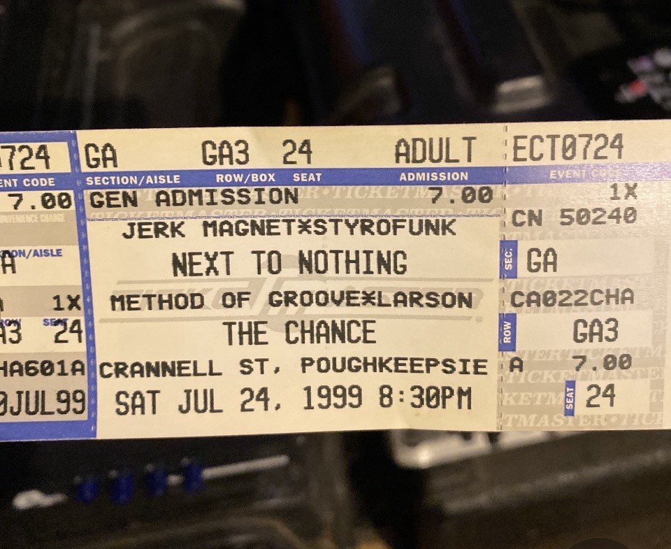Next II Nothing Tickets (Collector’s Item)