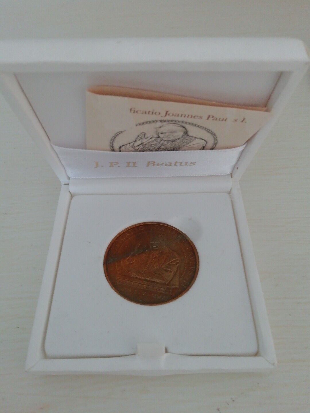 Official Commemorative Medal Of The Beatification Of JOHN PAUL II