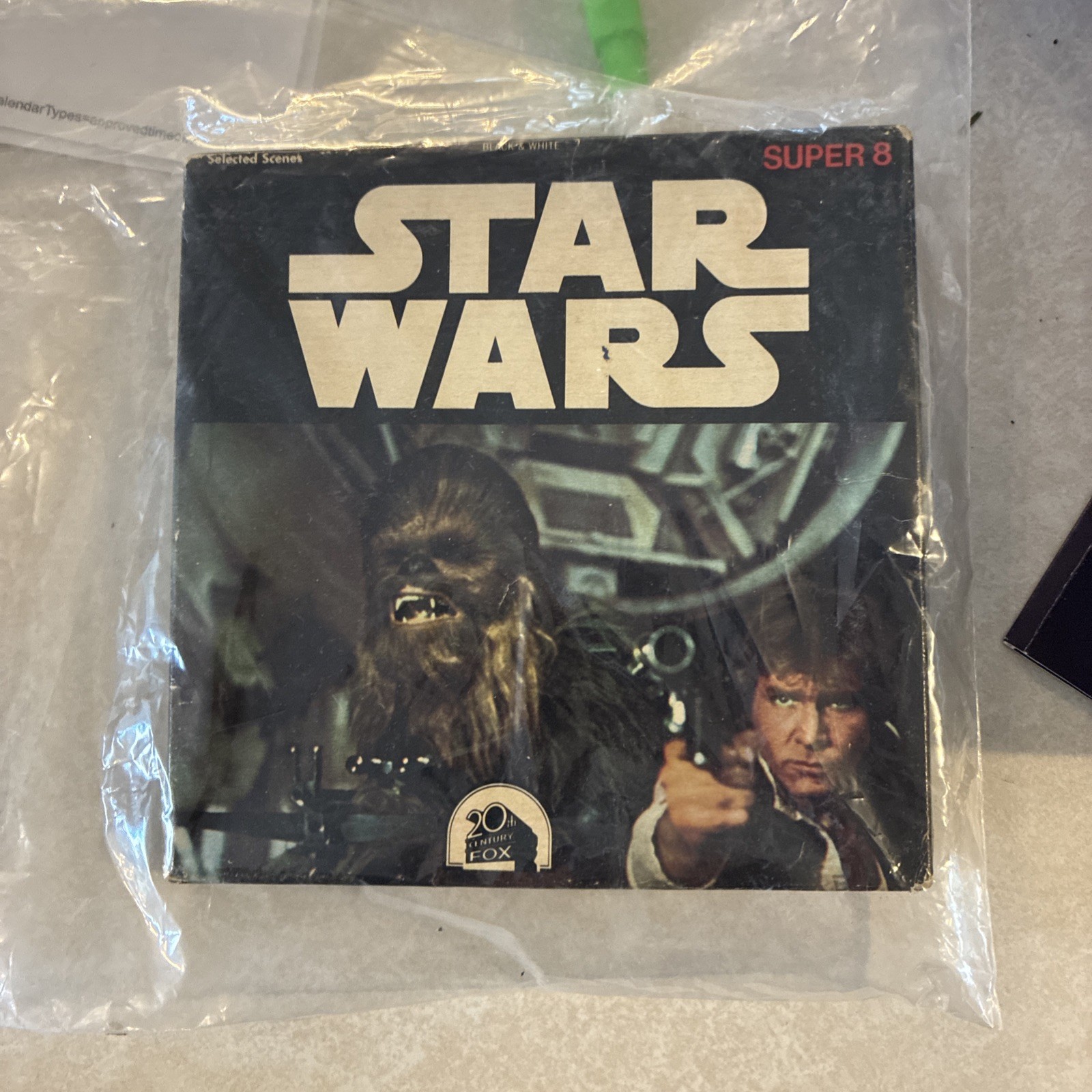 Star Wars Super 8 Movie Film F48 Black & White Selected Scenes  20th Century Fox