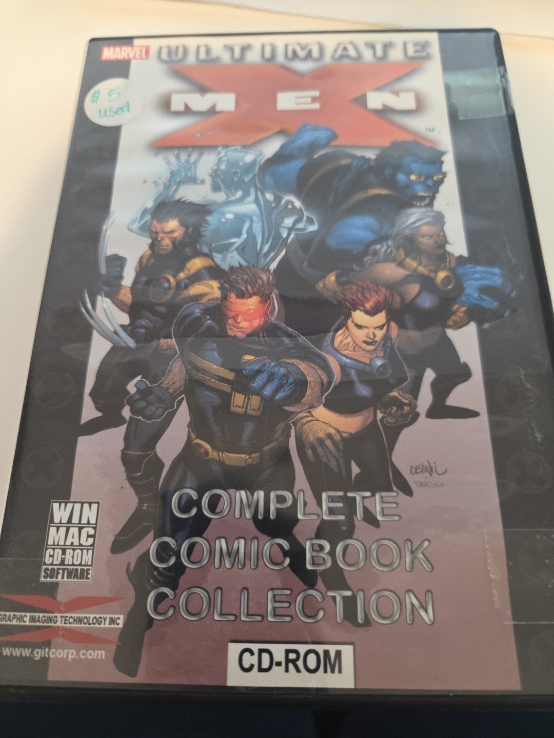 SEALED Ultimate X-Men Marvel Complete Comic Book Collection WIN PC MAC CD-ROM