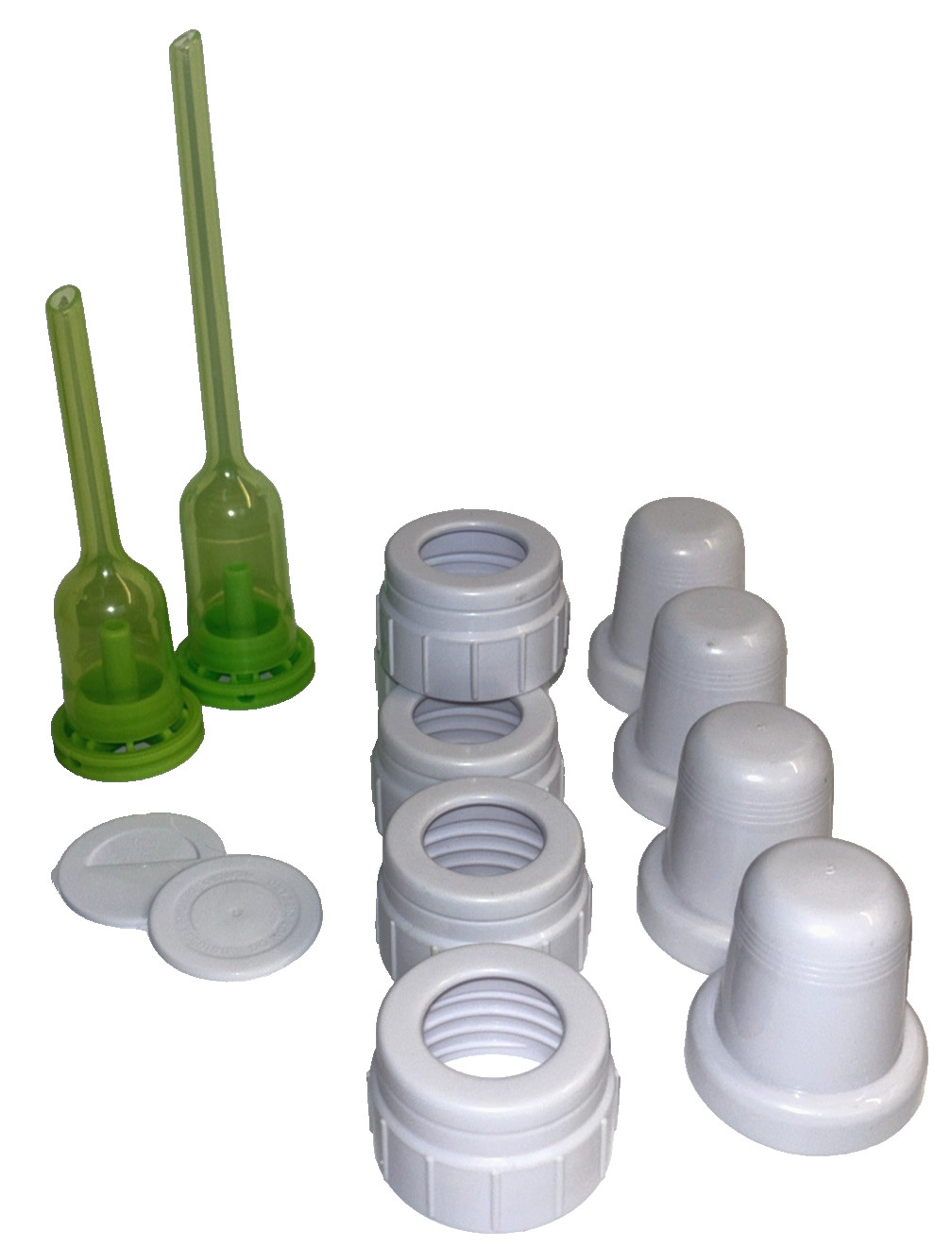 Dr. Brown Baby Bottle Rings/collars CAPS Lot 2 Sealing Caps Anti-colic MINT