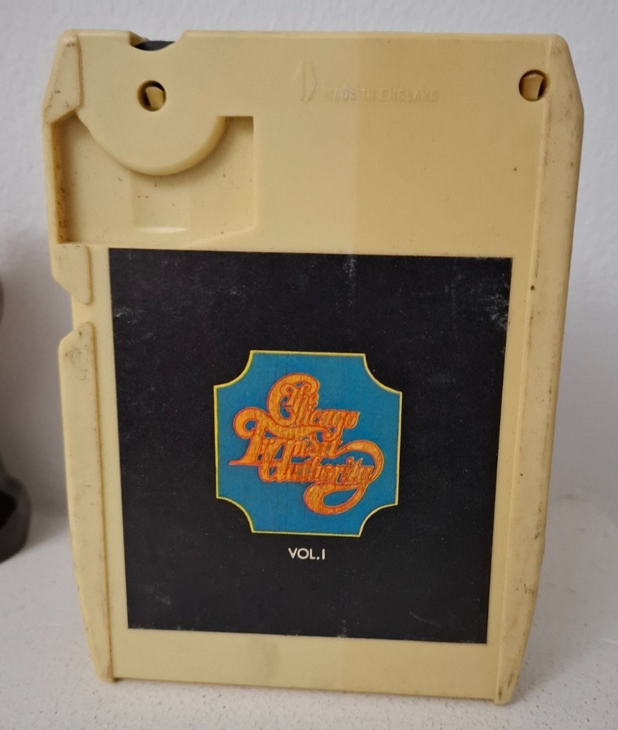 8 TRACK TAPE  - CHICAGO  - TRANSIT AUTHORITY - CARTRIDGE