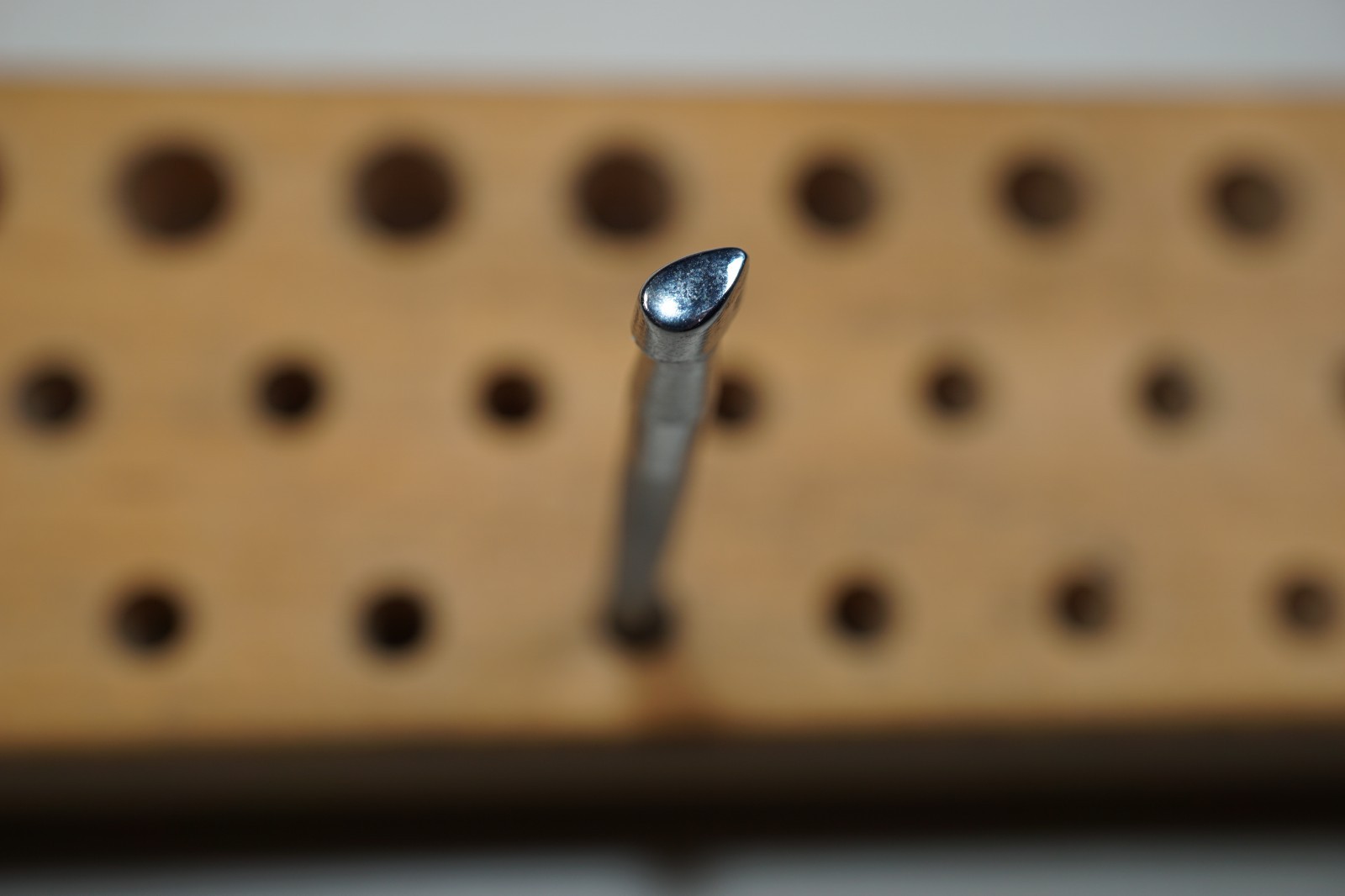 Vintage Rare Leather Carving Tool Small Smooth Pear Shader Craftool Co. USA P972