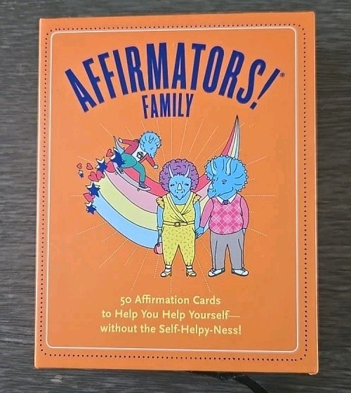 Affirmators Family Deck 50 Affirmation Cards Help Yourself 