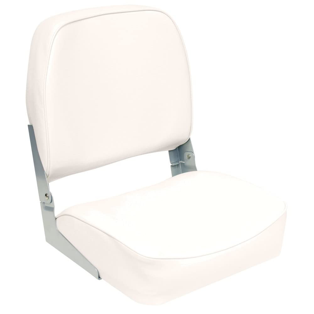 3313-710 Super Value Series Low Back Boat Seat, White