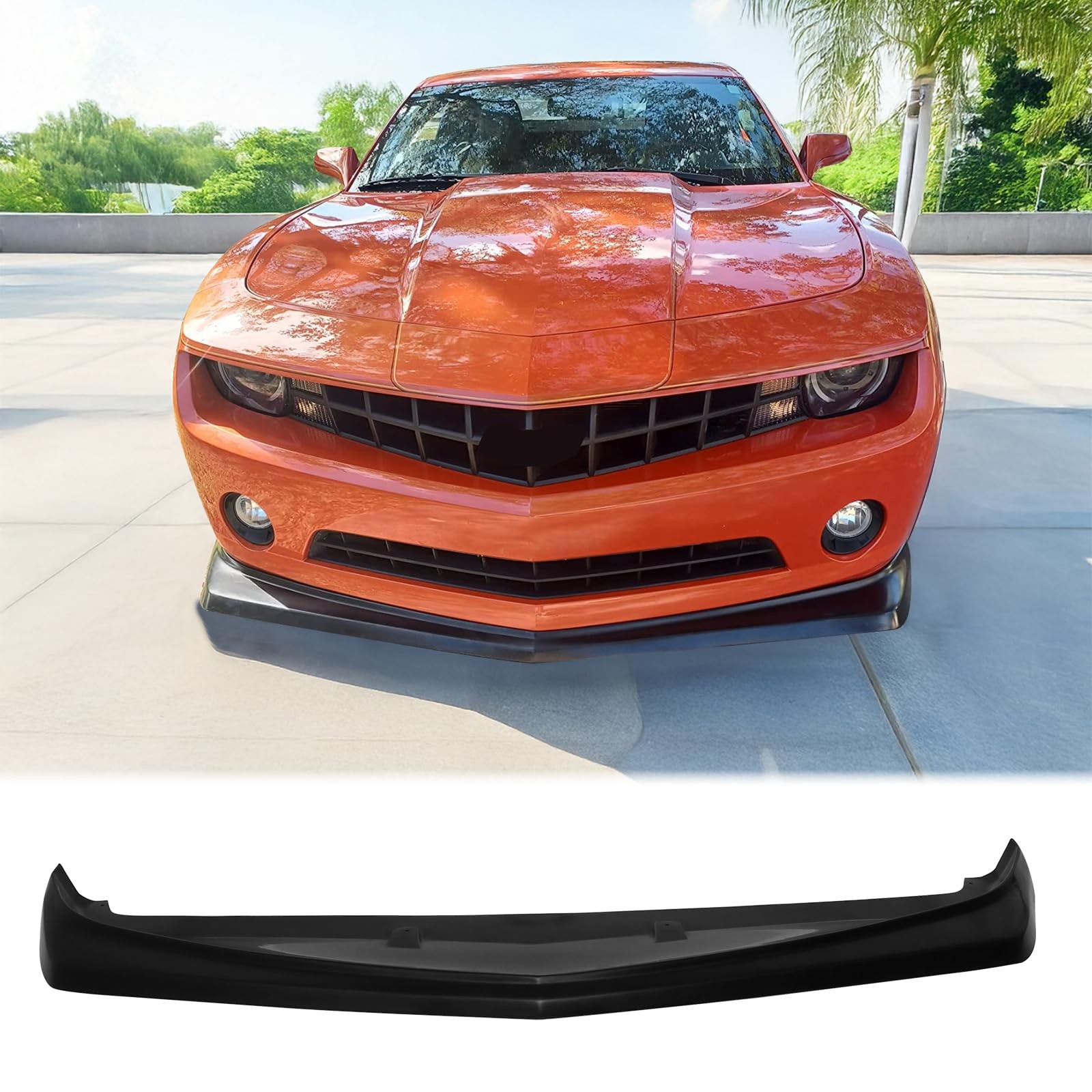 Front Bumper Lip Splitter for 2010-2013 Camaro V6 LS LT 1LT Z28 Look