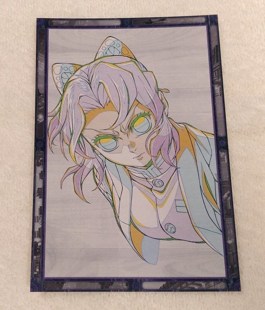 Demon Slayer: Kimetsu No Yaiba Mugenjou Dining Sharing Postcard Shinobu 2