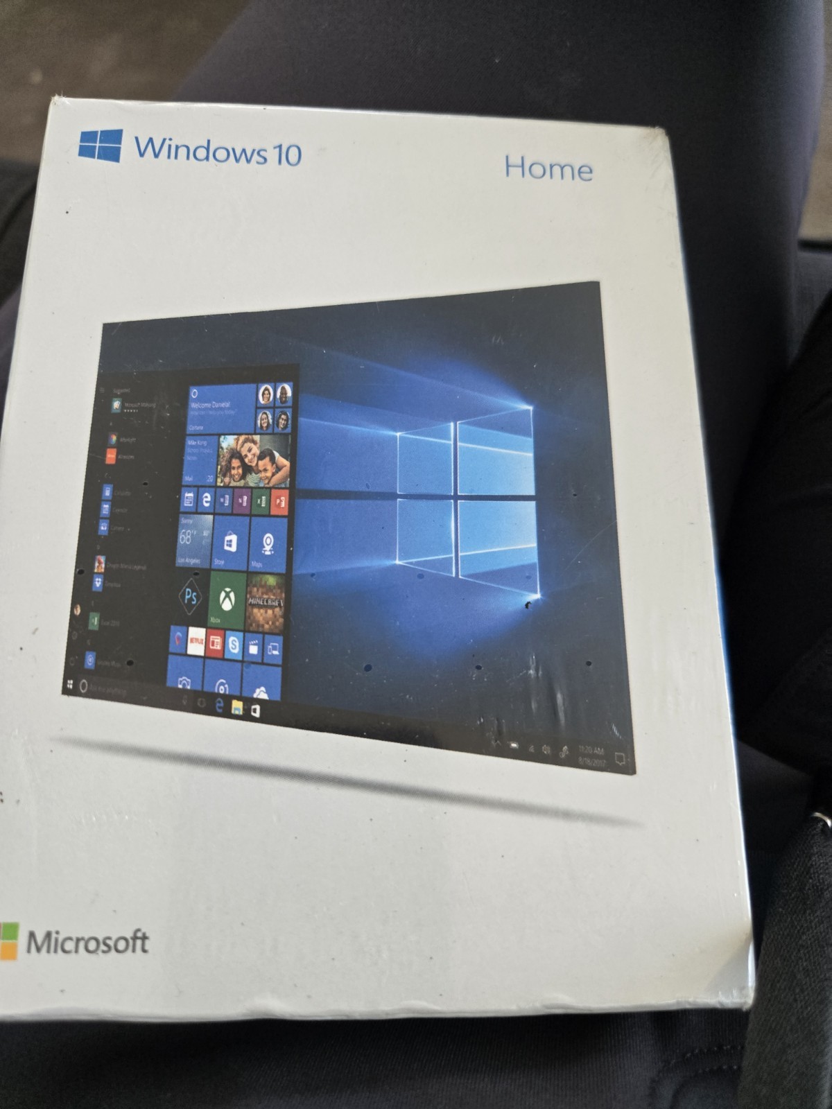 Microsoft Windows KW9-00475 10 HOME 32/64 Bit USB Flash Drive